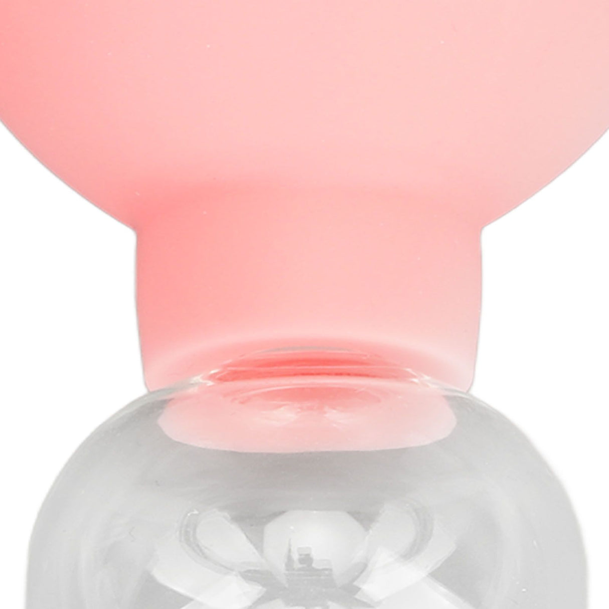 Glass Silicone Cupping Cup Vacuum Suction Massage Therapy for Face Skin Beauty Tool Model 2