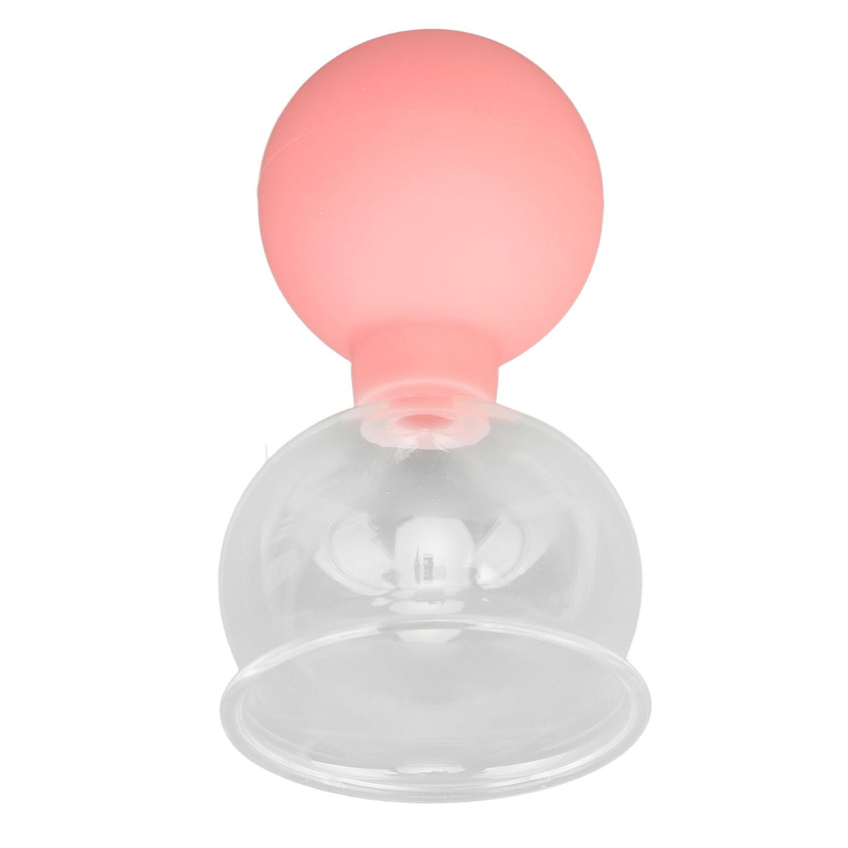 Glass Silicone Cupping Cup Vacuum Suction Massage Therapy for Face Skin Beauty Tool Model 5