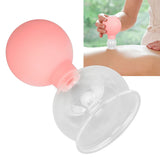 Glass Silicone Cupping Cup Vacuum Suction Massage Therapy for Face Skin Beauty Tool Model 5