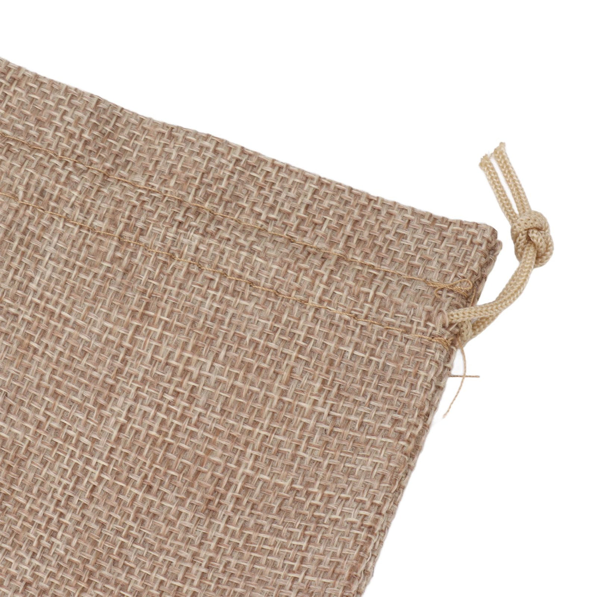 50PCS Burlap Gift Bags with Drawstring Linen Jewelry Pouches Wedding Hessian Jute Bags for Party DIY Craft