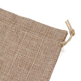 50PCS Burlap Gift Bags with Drawstring Linen Jewelry Pouches Wedding Hessian Jute Bags for Party DIY Craft