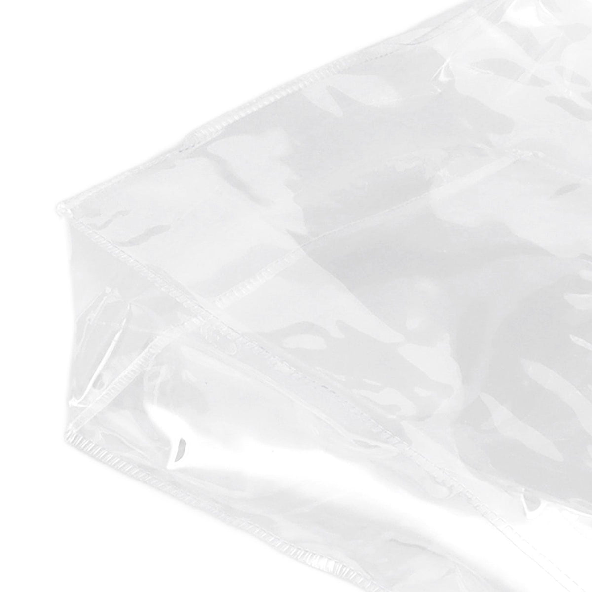 30Pcs Clear PVC Plastic Gift Bags with Handles Reusable Plastic Gift Wrap Tote Bags for Shopping Retail Goodies Business Boutique Wedding Birthday Party 20x20x8cm