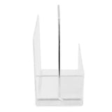 Acrylic Magazine Rack Transparent Acrylic File Book Holder for Office Organization Storage Decoration Reception - 45-Degree Angle