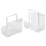 Acrylic Magazine Rack Transparent Acrylic File Book Holder for Office Organization Storage Decoration Reception