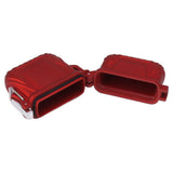 2PCS Torch Lighter Case IP56 Waterproof Safe Portable Torch Lighter Cover for Outdoor Camping Travel Red