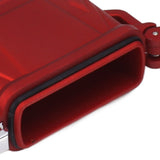 2PCS Torch Lighter Case IP56 Waterproof Safe Portable Torch Lighter Cover for Outdoor Camping Travel Red - Extra Image