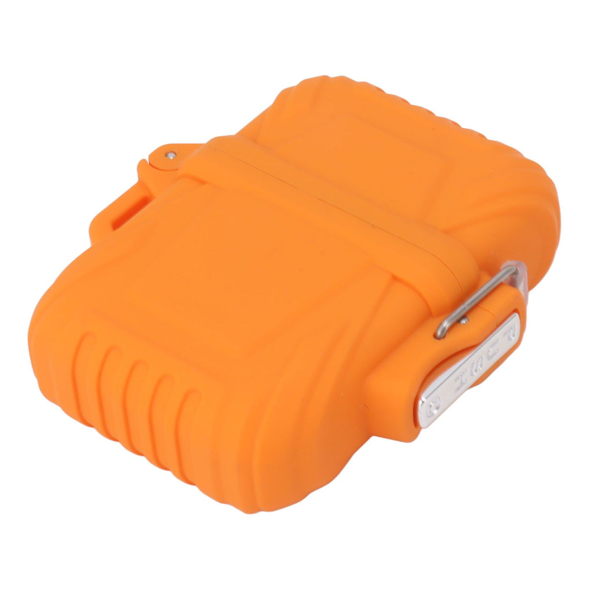 2PCS Torch Lighter Case IP56 Waterproof Safe Portable Torch Lighter Cover for Outdoor Camping Travel Orange