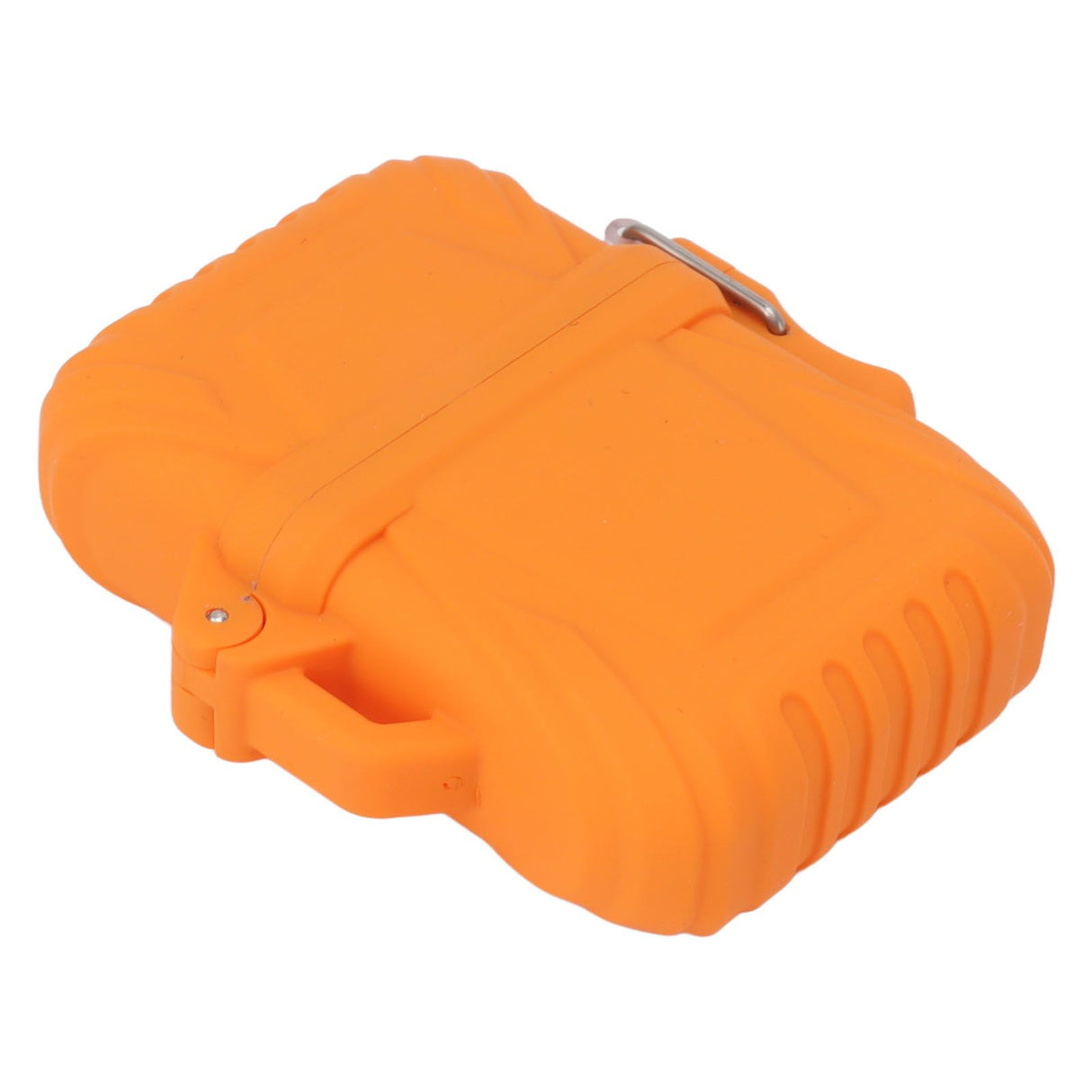 2PCS Torch Lighter Case IP56 Waterproof Safe Portable Torch Lighter Cover for Outdoor Camping Travel Orange
