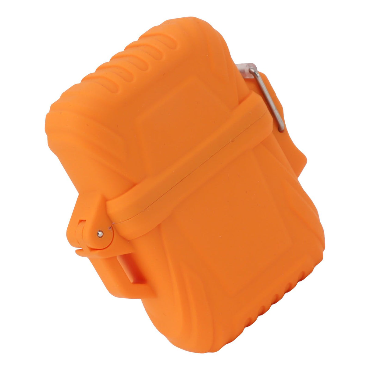 2PCS Torch Lighter Case IP56 Waterproof Safe Portable Torch Lighter Cover for Outdoor Camping Travel Orange