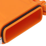 2PCS Torch Lighter Case IP56 Waterproof Safe Portable Torch Lighter Cover for Outdoor Camping Travel Orange - Extra Image