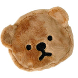 Cartoon Coin Purse Bear Shape Cute Portable Plush Mini Change Purse for Shopping Student Coffee
