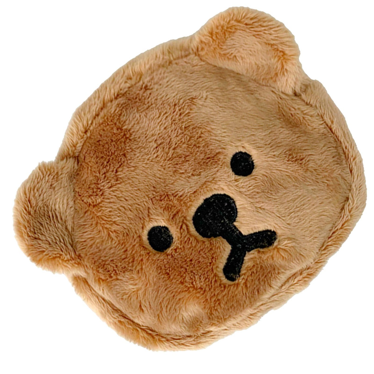 Cartoon Coin Purse Bear Shape Cute Portable Plush Mini Change Purse for Shopping Student Coffee