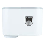 Wall Toothbrush Holder Top Storage Tray Adhesive Wall Mounted Toothbrush Rack with Toothpaste Dispenser for Bathroom