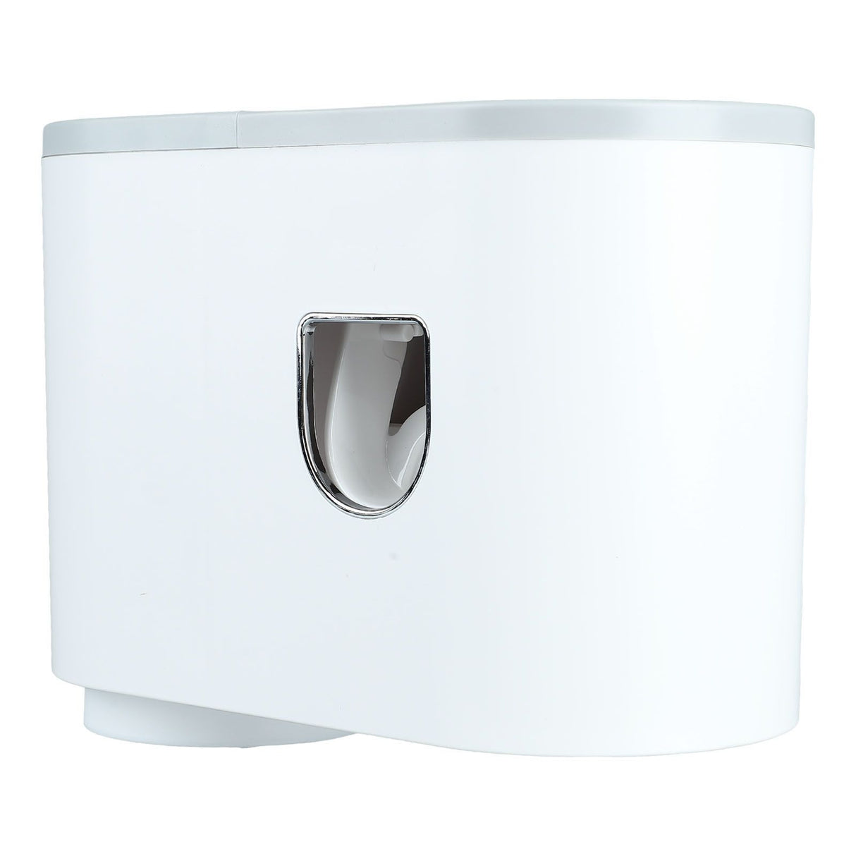 Wall Toothbrush Holder Top Storage Tray Adhesive Wall Mounted Toothbrush Rack with Toothpaste Dispenser for Bathroom