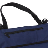 Roll Up Tool Bag 5 Zipper Pockets Portable Oxford Cloth Electricians Tool Bag for Carpenter Plumber Blue