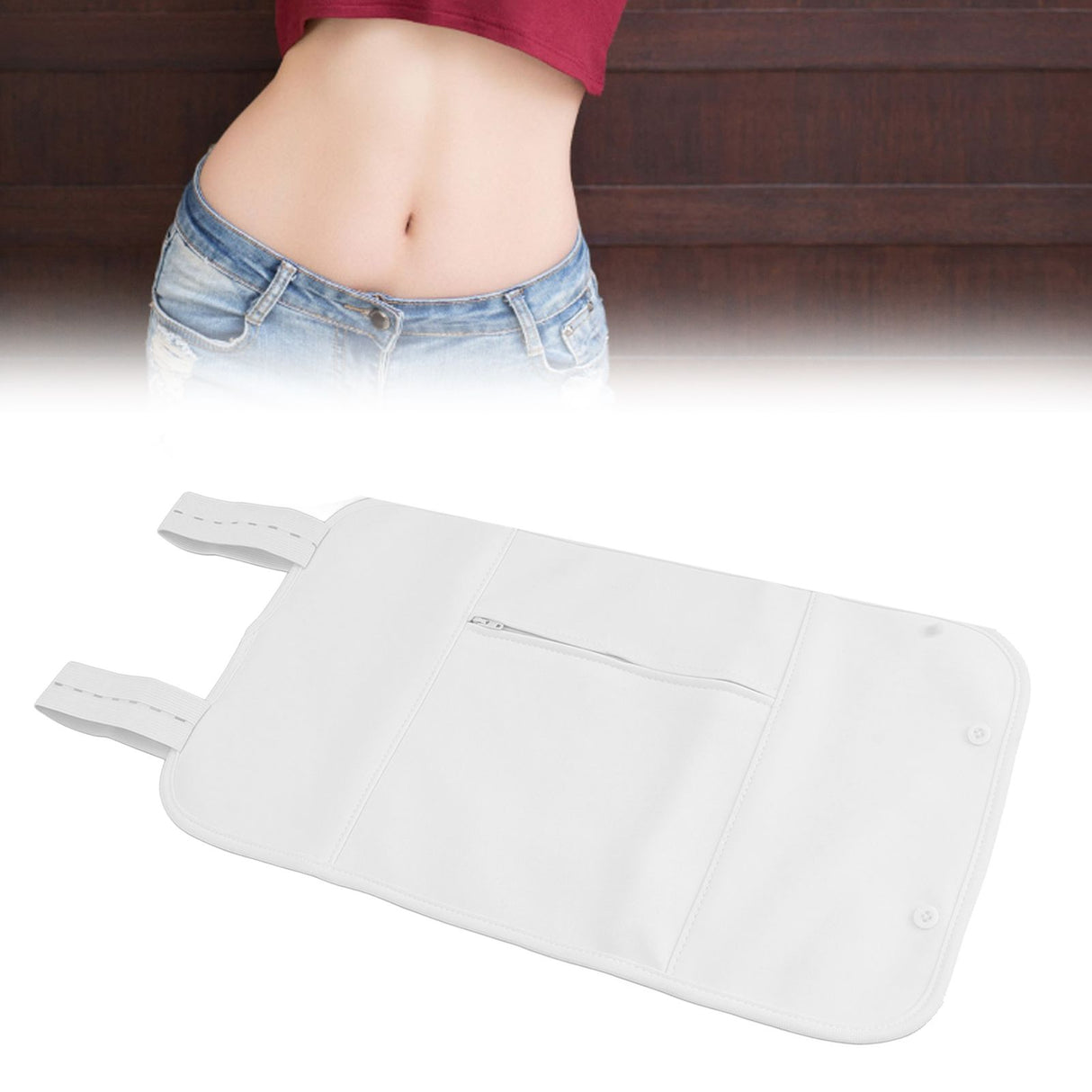 Castor Oil Pack Wrap Polyester Cotton Prevent Oil Leakage Reusable Castor Oil Compress for Men Women Style 5