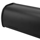 Bread Bin Bread Box Bread Holder Storage Container With Small Window for Kitchen Countertop Black - Extra Image
