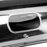 Bread Bin Bread Box Bread Holder Storage Container With Small Window for Kitchen Countertop Black - Extra Image