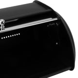 Bread Bin Bread Box Bread Holder Storage Container With Small Window for Kitchen Countertop Black - Extra Image