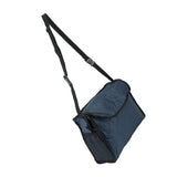 Wheelchair Bag Large Capacity Foldable One Shoulder Storage Hanging Bag for Walkers Rollators Navy Blue - Extra Image