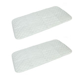 2pcs Magnetic Ironing Mat Heat Resistant Ironing Blanket Portable Ironing Board Washer Dryer Replacement Cover - Front View