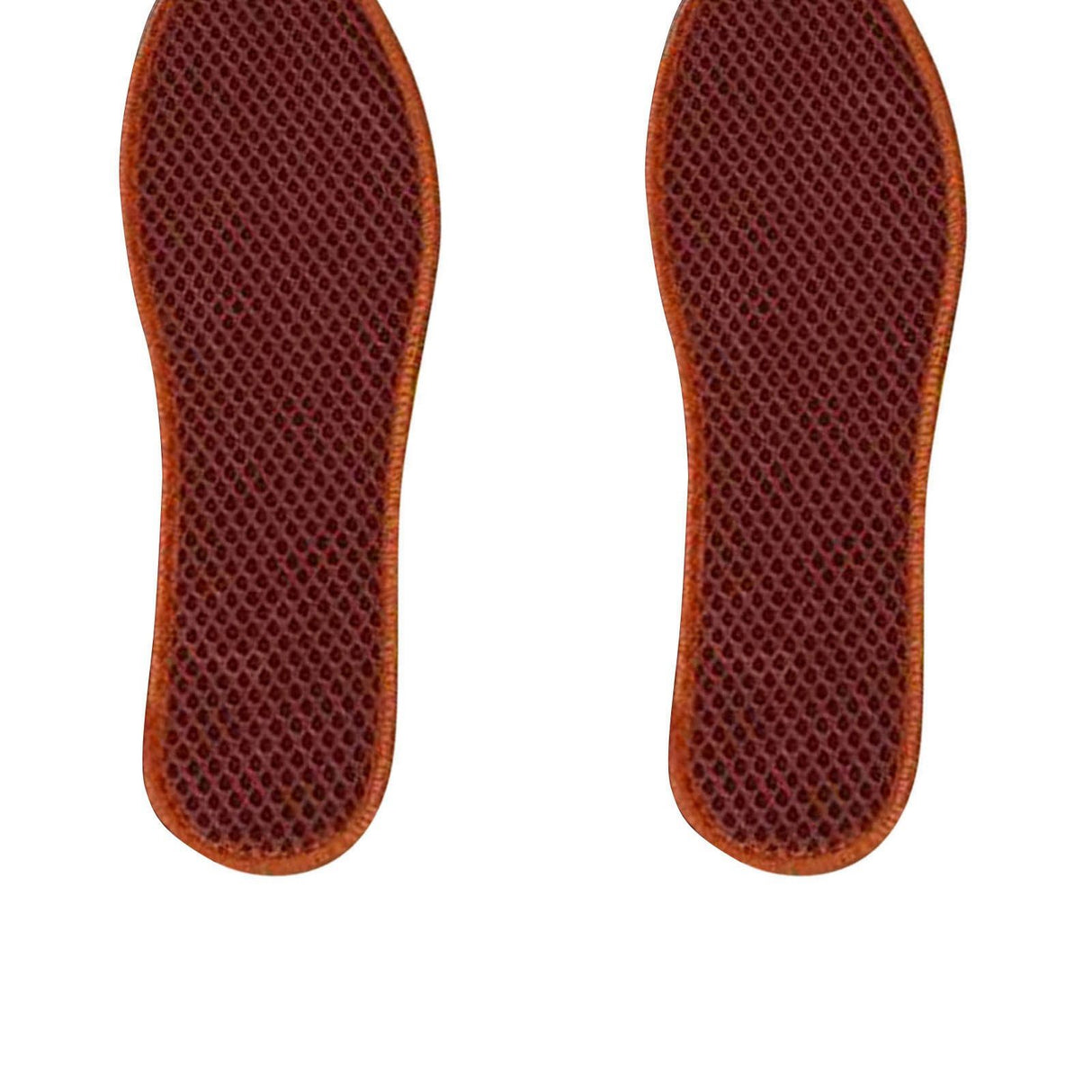 Bamboo Charcoal Deodorant Mesh Insoles Breathable Absorb Sweat Shoe Pads for Men Women Khaki 41