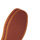 Bamboo Charcoal Deodorant Mesh Insoles Breathable Absorb Sweat Shoe Pads for Men Women Khaki 41 - Extra Image