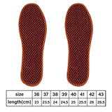 Bamboo Charcoal Deodorant Mesh Insoles Breathable Absorb Sweat Shoe Pads for Men Women Khaki 41