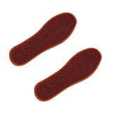 Bamboo Charcoal Deodorant Mesh Insoles Breathable Absorb Sweat Shoe Pads for Men Women Khaki 43 - Extra Image