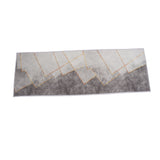 Kitchen Mat 40x120cm Anti Slip Strong Water Absorption Hard Wearing Soft Runner Rug for Home Use - Top-Down View