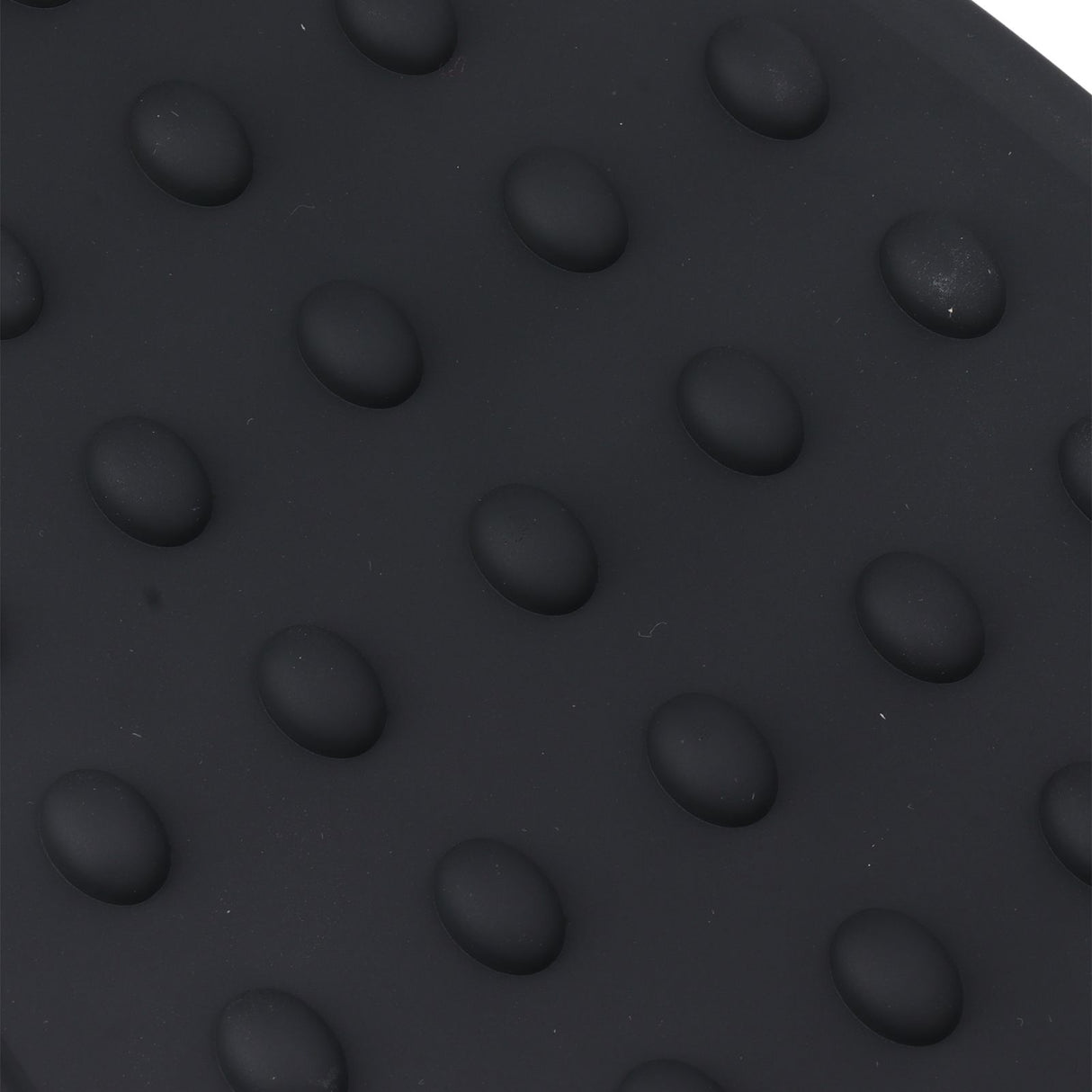 2Pcs Silicone Iron Rest Pad Durable Impact Resistant Heat Resistant Iron Mat for Ironing Boards Irons Black