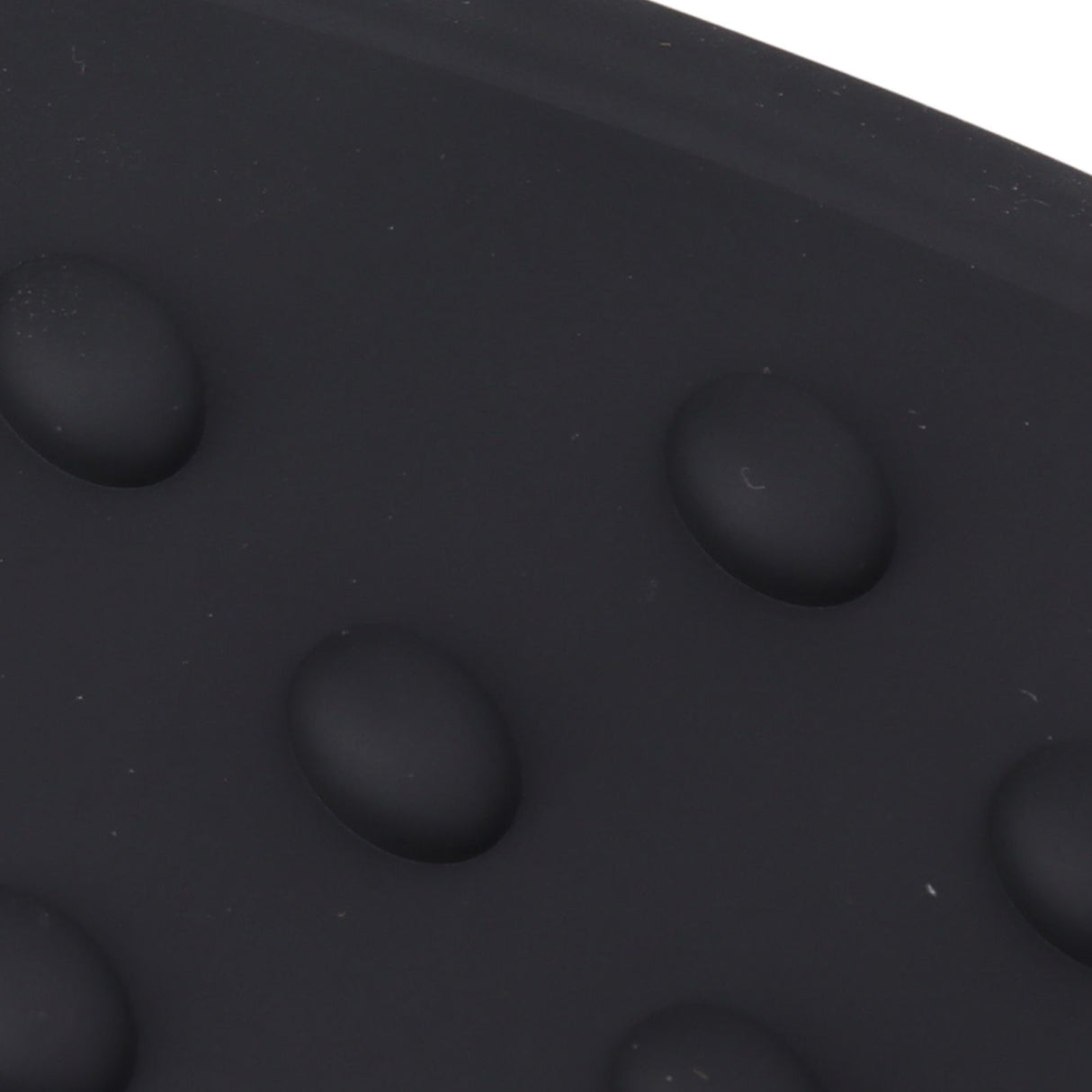 2Pcs Silicone Iron Rest Pad Durable Impact Resistant Heat Resistant Iron Mat for Ironing Boards Irons Black