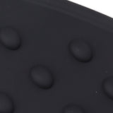 2Pcs Silicone Iron Rest Pad Durable Impact Resistant Heat Resistant Iron Mat for Ironing Boards Irons Black