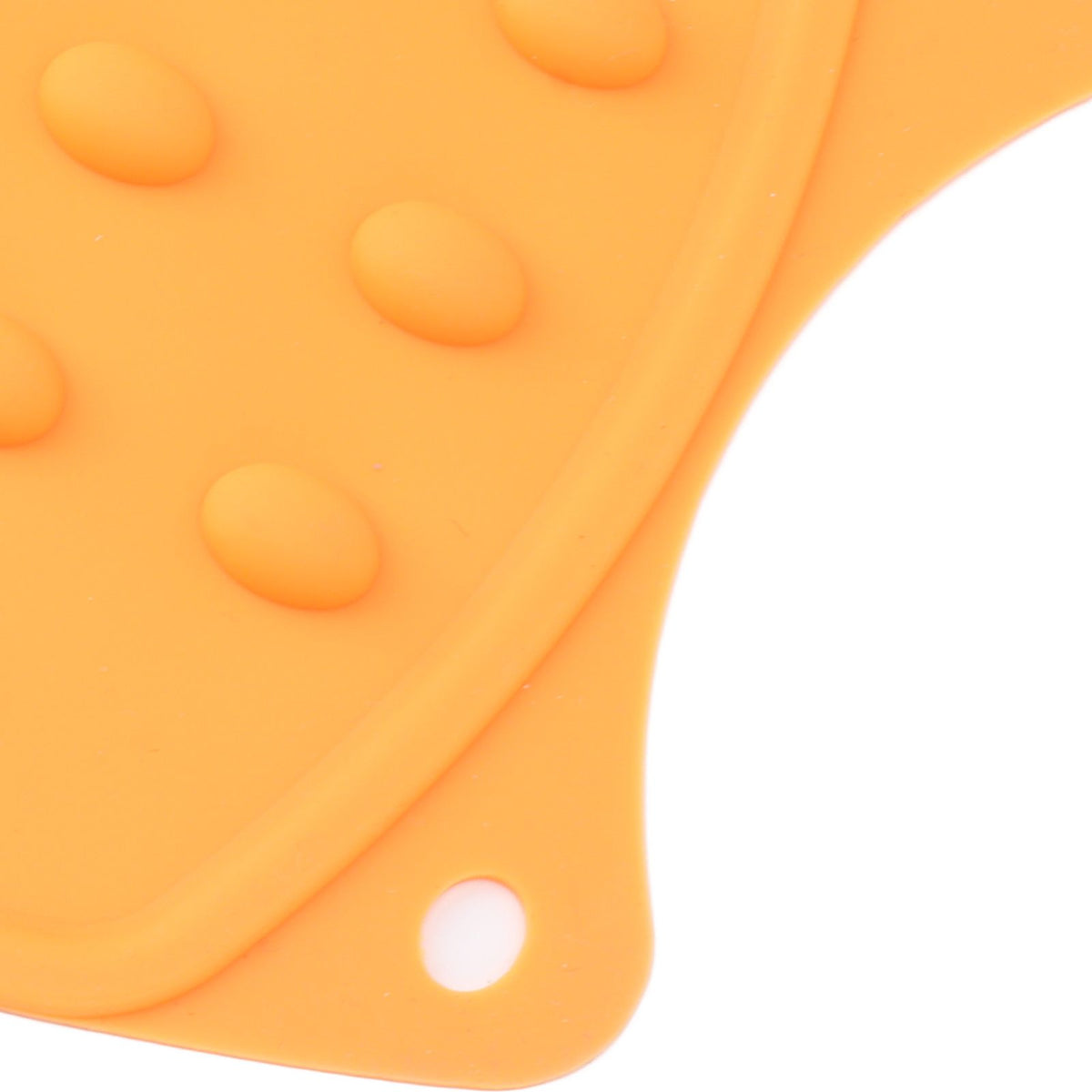 2Pcs Silicone Iron Rest Pad Durable Impact Resistant Heat Resistant Iron Mat for Ironing Boards Irons Orange