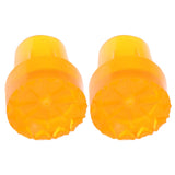 2pcs Cane Tips Anti Slip Rubber Crutch Cane Rubber Pads Tips Replacement for Walking Stick - Side View