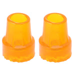 2pcs Cane Tips Anti Slip Rubber Crutch Cane Rubber Pads Tips Replacement for Walking Stick