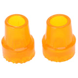 2pcs Cane Tips Anti Slip Rubber Crutch Cane Rubber Pads Tips Replacement for Walking Stick