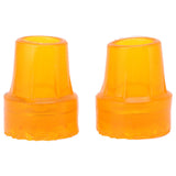 2pcs Cane Tips Anti Slip Rubber Crutch Cane Rubber Pads Tips Replacement for Walking Stick - Extra Image