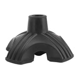Cane Tip Walking Rubber Foot Pad Replacement 4 Prong Self Standing Non Slip Base