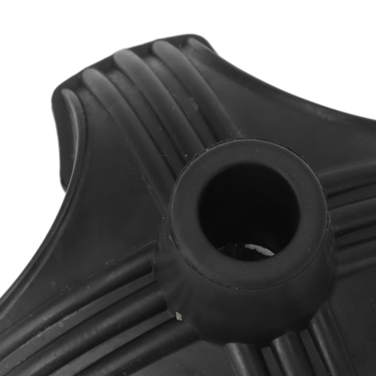 Cane Tip Walking Rubber Foot Pad Replacement 4 Prong Self Standing Non Slip Base