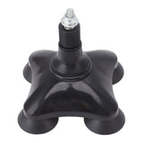 Crutch Tip Slip Proof Walking Cane Foot Tip Good Stability ABS Accessory for Replacement - Top-Down View