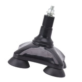 Crutch Tip Slip Proof Walking Cane Foot Tip Good Stability ABS Accessory for Replacement - Rear View