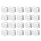 20Pcs Sliding Door Window Lock Stop Block Plastic Limit Safe Non Collision Accessories Short - Side View
