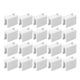 20Pcs Sliding Door Window Lock Stop Block Plastic Limit Safe Non Collision Accessories Short - Close-Up Angle