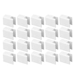20Pcs Sliding Door Window Lock Stop Block Plastic Limit Safe Non Collision Accessories Short
