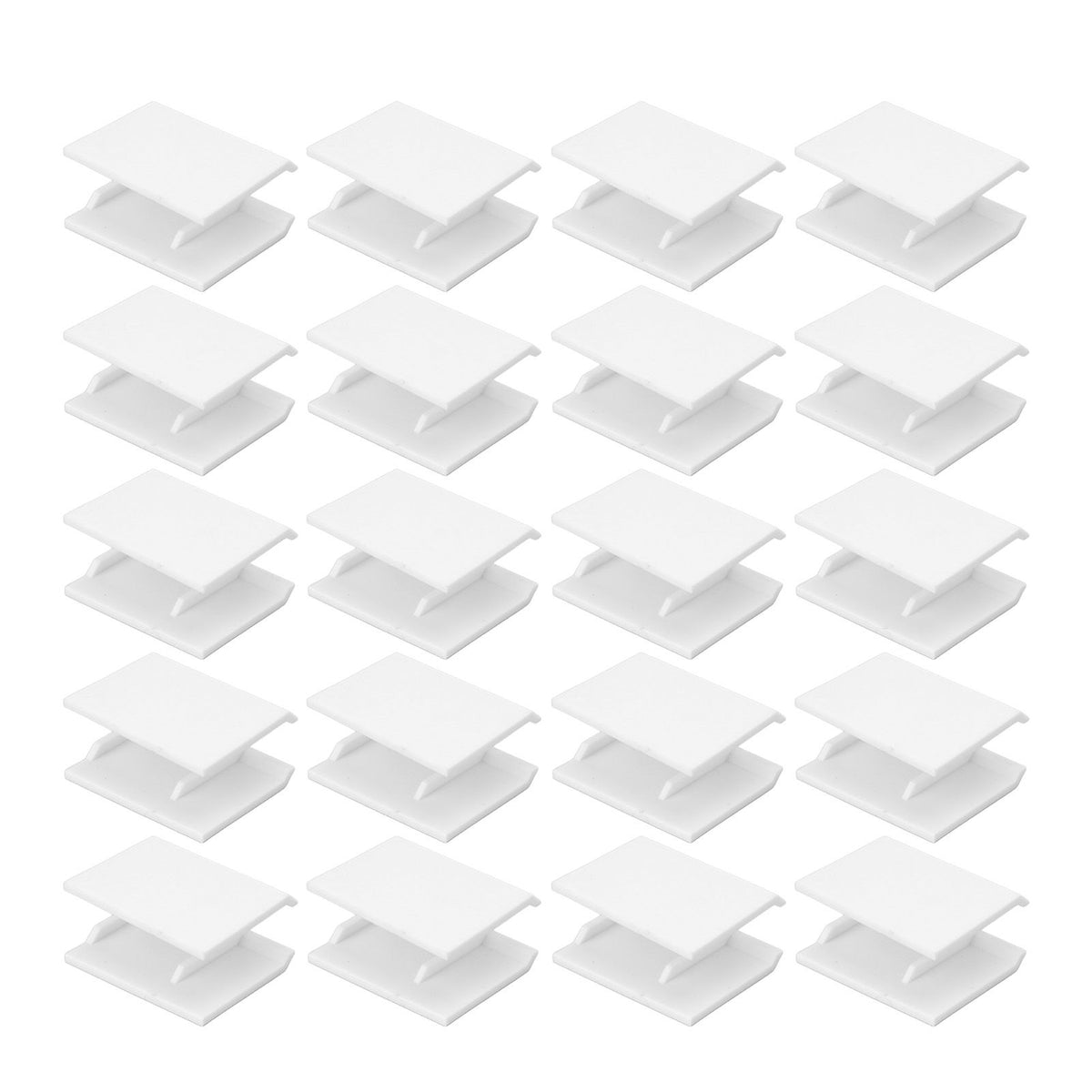 20Pcs Sliding Door Window Lock Stop Block Plastic Limit Safe Non Collision Accessories Short