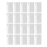 20Pcs Sliding Door Window Lock Stop Block Plastic Limit Safe Non Collision Accessories Long