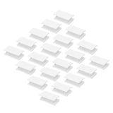 20Pcs Sliding Door Window Lock Stop Block Plastic Limit Safe Non Collision Accessories Long