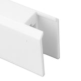 20Pcs Sliding Door Window Lock Stop Block Plastic Limit Safe Non Collision Accessories Long