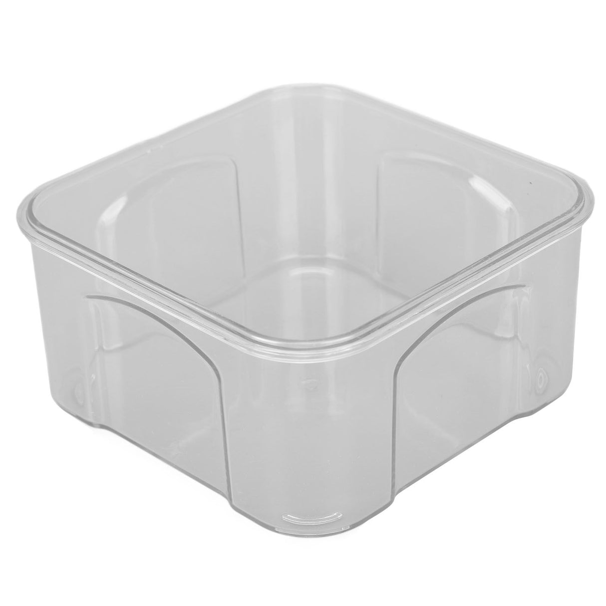 Airtight Food Storage Container Clear Food Storage Jar with Bamboo Lid for Noodles Flour Cereal Rice Tea Coffee Beans 450ml 10.7x5.7cm / 4.2x2.2in